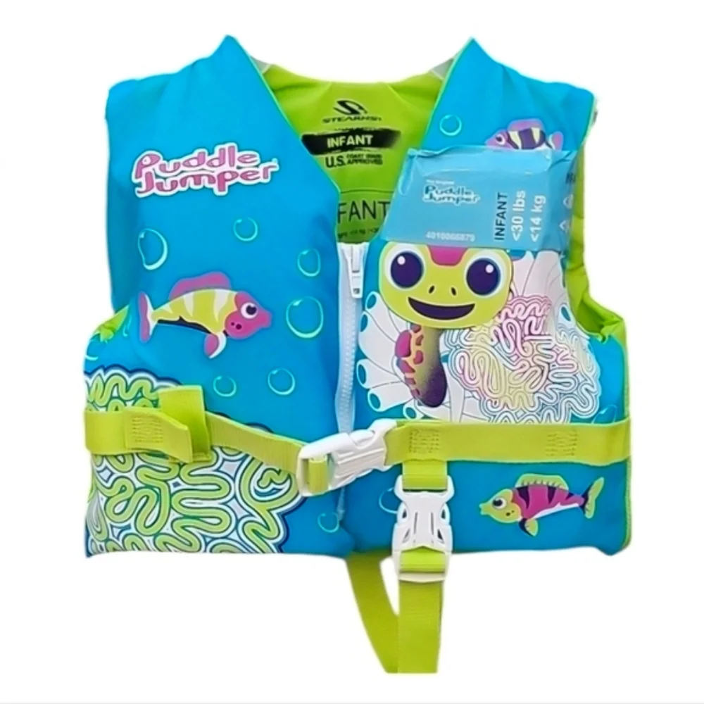 NEW - NWT Puddle Jumper Stearns Original Swim Shifters Infant Life Jacket & Vest